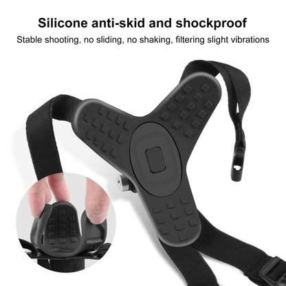 PULUZ MOTORCYCLE CASCO CHIN START MOUTE PARA GOPRO, OSMO Acción y otras cámaras de acción (Negro) para DJI Osmo — imagen 6
