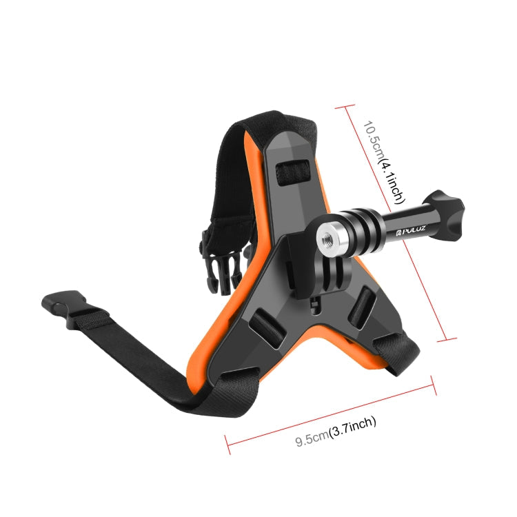 Funda DE Funda DE CHILL PULUZ MOTORCYCLE MOUTE PARA GOPRO, OSMO Acción y otras cámaras de acción (naranja) para DJI Osmo — i…