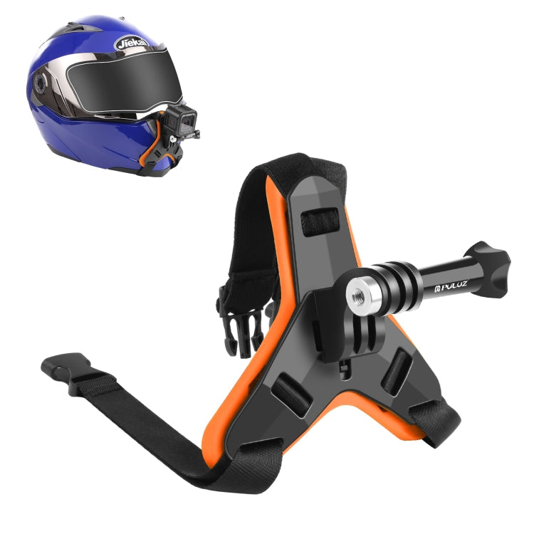 Funda DE Funda DE CHILL PULUZ MOTORCYCLE MOUTE PARA GOPRO, OSMO Acción y otras cámaras de acción (naranja) para DJI Osmo