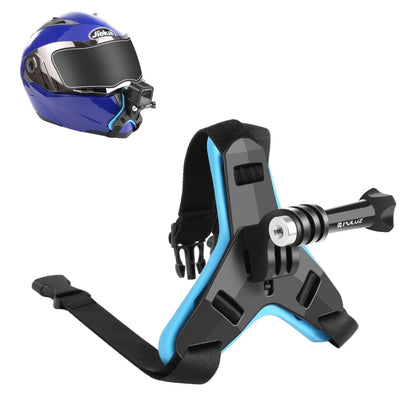 Funda DE Funda DE CAMBIL PULUZ MOTORCYCLE DE MONTAJE PARA GOPRO, OSMO Acción y otras cámaras de acción (azul) para DJI Osmo