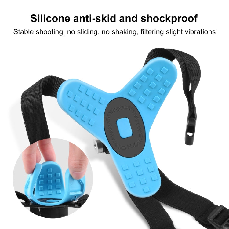 Funda DE Funda DE CAMBIL PULUZ MOTORCYCLE DE MONTAJE PARA GOPRO, OSMO Acción y otras cámaras de acción (azul) para DJI Osmo…