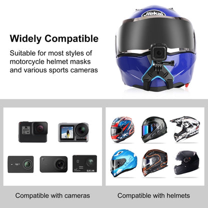 Funda DE Funda DE CAMBIL PULUZ MOTORCYCLE DE MONTAJE PARA GOPRO, OSMO Acción y otras cámaras de acción (azul) para DJI Osmo…