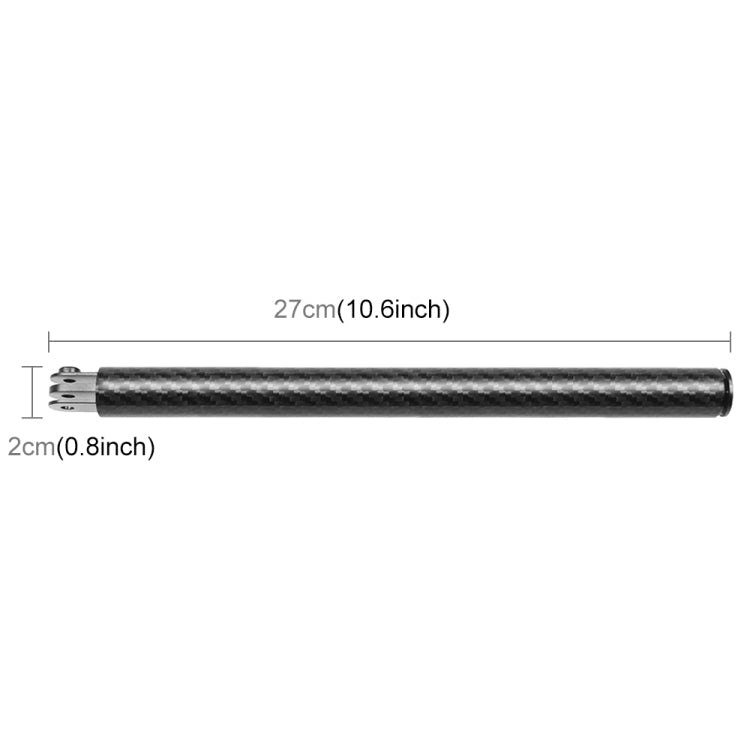 PULUZ Varillas de brazo de extensión de palo selfie con flotabilidad flotante de fibra de carbono de aleación de aluminio de…