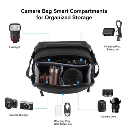 Bolsa de transporte portátil PULUZ, bolsa de almacenamiento de un solo hombro para dron Mini Serie / Serie para DJI Osmo Poc…