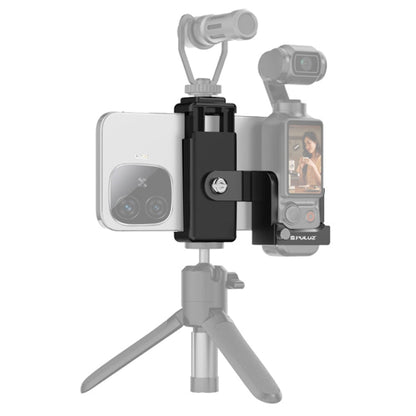 Marco Abrazadera adaptadora para teléfono con protector de expansión para DJI Osmo Pocket 3 (negro)