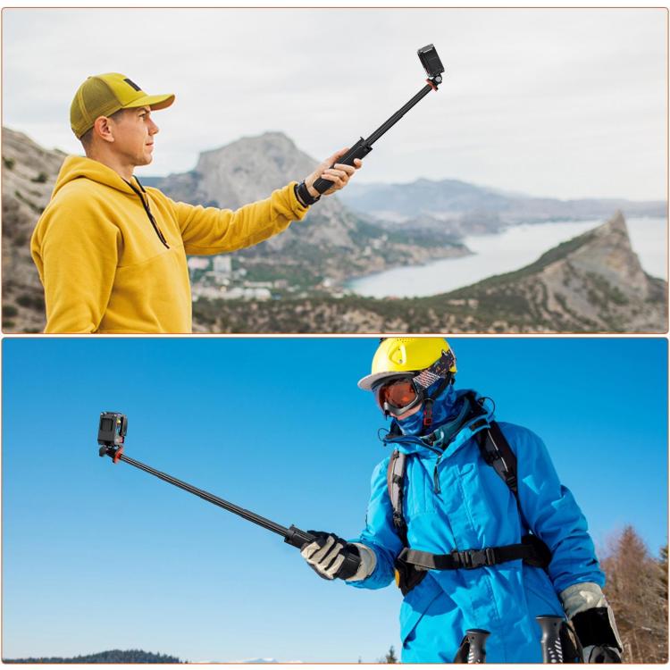 Trípode de extensión [US Almacén] para cámara de acción PULUZ, palo selfie, soporte para GoPro — imagen 7