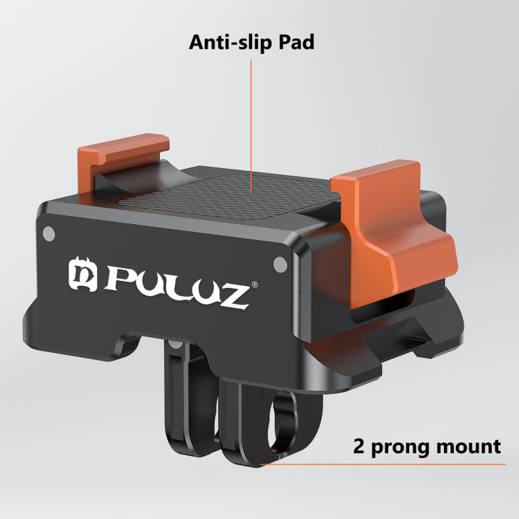 Adaptador de montaje de liberación rápida PULUZ para DJI Osmo Pocket 3 (negro) — imagen 3