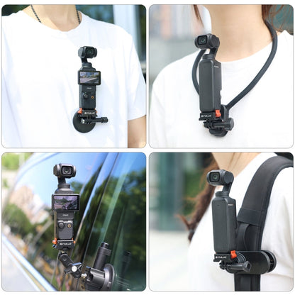 Adaptador de montaje de liberación rápida PULUZ para DJI Osmo Pocket 3 (negro) — imagen 6