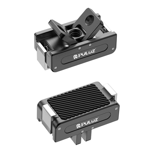 Base metálica de liberación rápida magnética PULUZ para DJI Osmo Action 5 (negra) — imagen 2