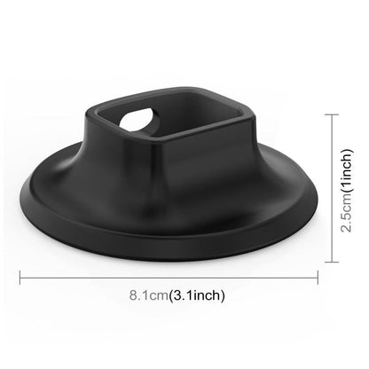 Soporte de base de escritorio de silicona adhesiva PULUZ para DJI Osmo Pocket 3 (negro) — imagen 3
