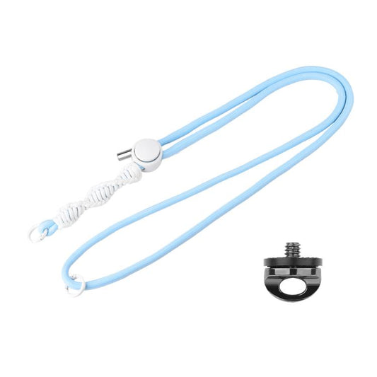Correa deportiva PULUZ para cámara, larga, ajustable y antipérdida, para / Insta360 X4 para DJI Osmo Pocket 3 (azul) — image…