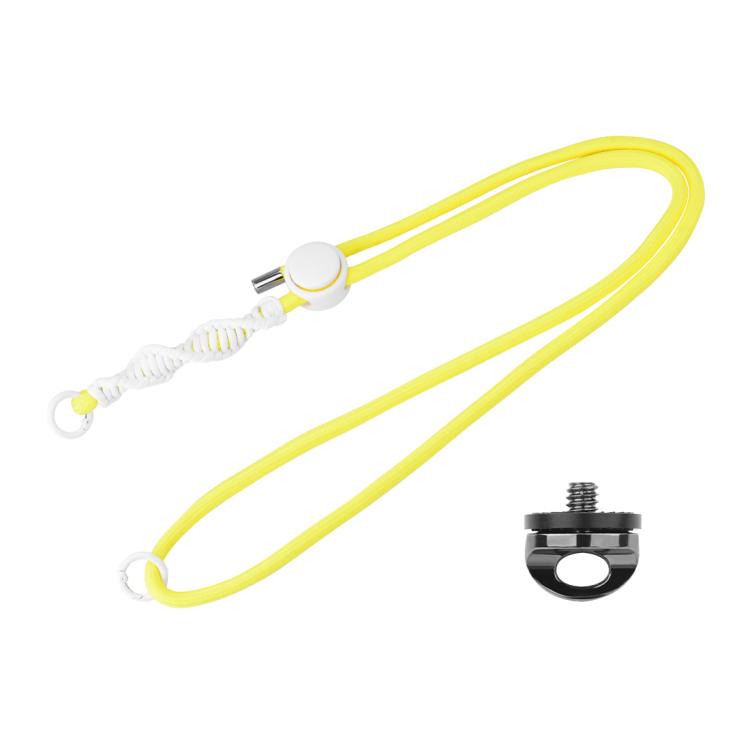 Correa deportiva PULUZ para cámara, larga, ajustable y antipérdida, para / Insta360 X4 para DJI Osmo Pocket 3 (amarilla) — i…