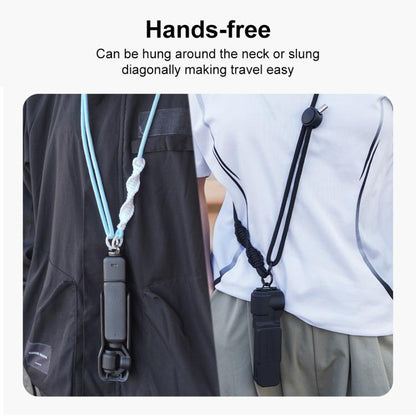 Correa deportiva PULUZ para cámara, larga, ajustable y antipérdida, para / Insta360 X4 para DJI Osmo Pocket 3 (amarilla) — i…