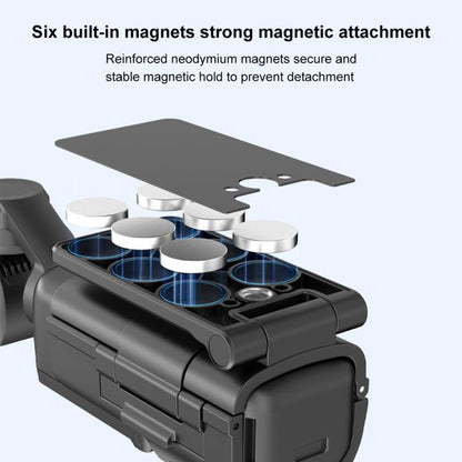 Soporte de base magnética plegable PULUZ para DJI Osmo Pocket 3 (negro) — imagen 3
