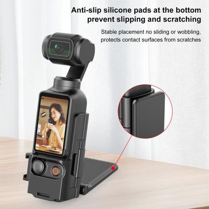 Soporte de base magnética plegable PULUZ para DJI Osmo Pocket 3 (negro) — imagen 4