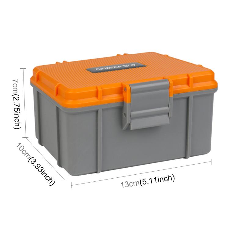 Estuche rígido PULUZ resistente al agua, color naranja para DJI Osmo Action 5 — imagen 3