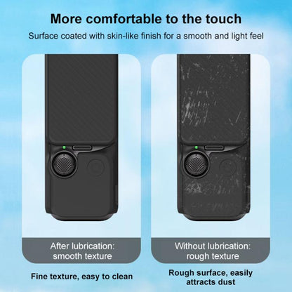 Lente PULUZ 6 en 1 Cuerpo Mango Pantalla Micrófono Funda de silicona TPU para DJI Osmo Pocket 3 (Amarillo) — imagen 10