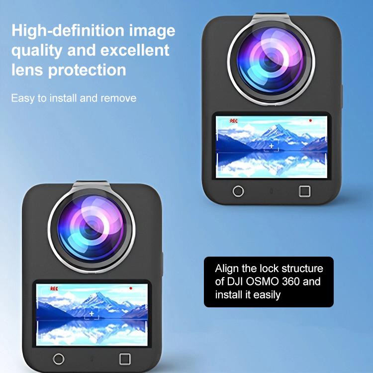 Lente Protector de PULUZ para DJI Osmo 360 (transparente) — imagen 6