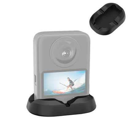 Soporte de silicona para escritorio PULUZ para DJI Osmo 360 (negro)