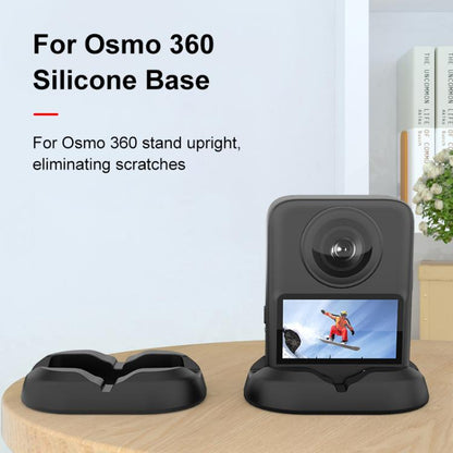 Soporte de silicona para escritorio PULUZ para DJI Osmo 360 (negro) — imagen 2