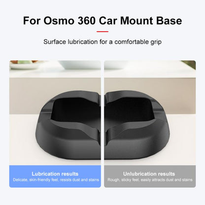 Soporte de silicona para auto PULUZ para DJI Osmo 360 (negro) — imagen 6