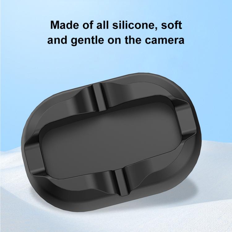 Soporte de silicona para auto PULUZ para DJI Osmo 360 (negro) — imagen 9