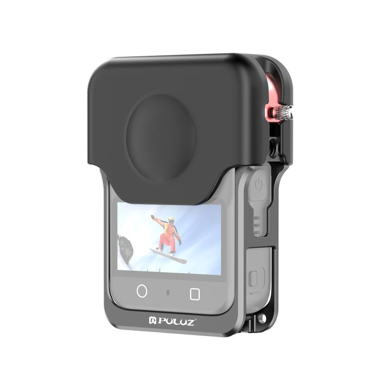 Marco de expansión de jaula protectora de aleación de aluminio PULUZ para DJI Osmo 360 (negro)