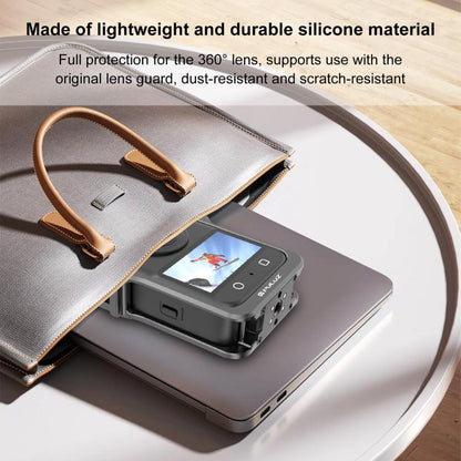 Marco de expansión de jaula protectora de aleación de aluminio PULUZ para DJI Osmo 360 (negro) — imagen 10