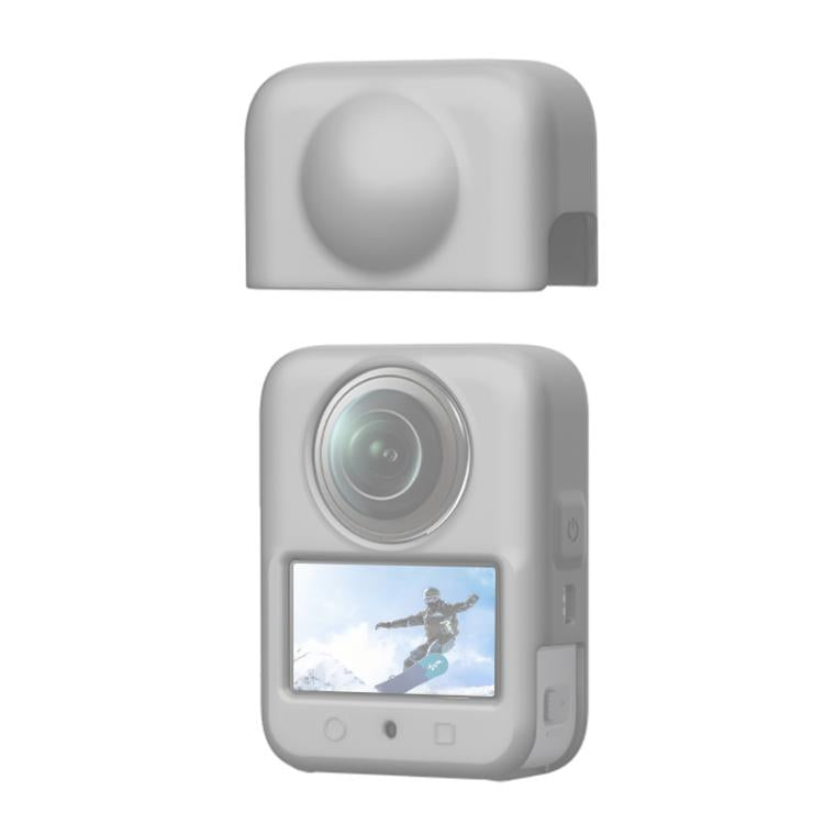 Funda protectora de silicona PULUZ para DJI Osmo 360 (gris)