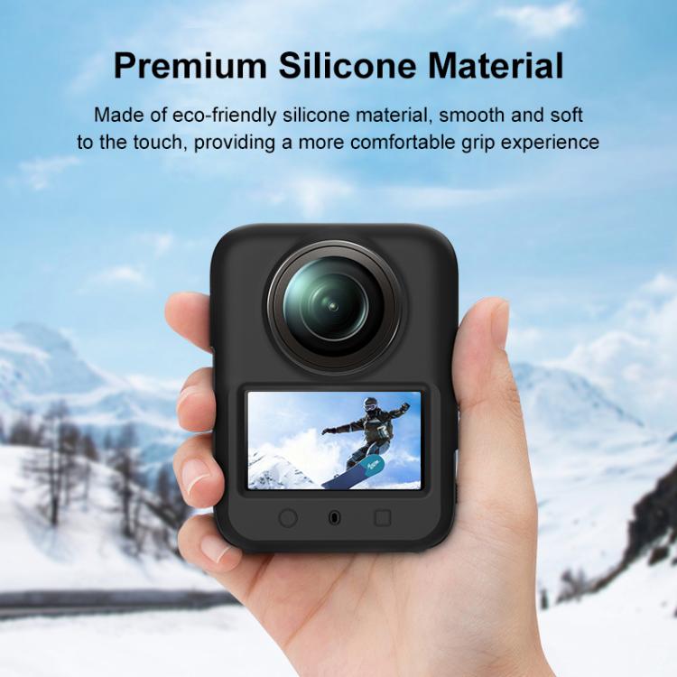 Funda protectora de silicona PULUZ para DJI Osmo 360 (gris) — imagen 5