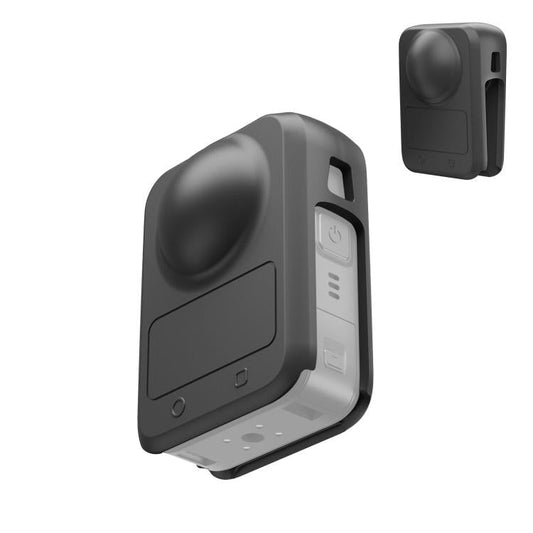 Cubierta de silicona para lente de cámara STARTRC, todo en uno para DJI Osmo 360 (negra)