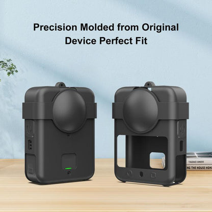 Funda protectora de silicona PULUZ para DJI Osmo 360 (negra) — imagen 4