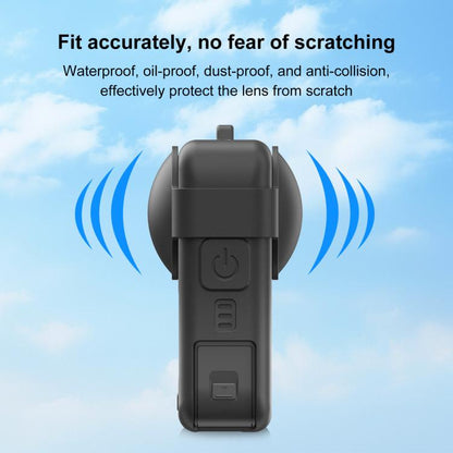 Funda protectora de silicona PULUZ para DJI Osmo 360 (negra) — imagen 5
