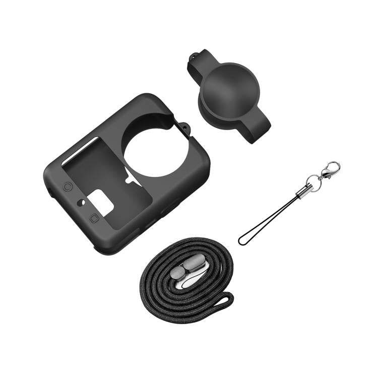 Funda protectora de silicona PULUZ para DJI Osmo 360 (negra) — imagen 9