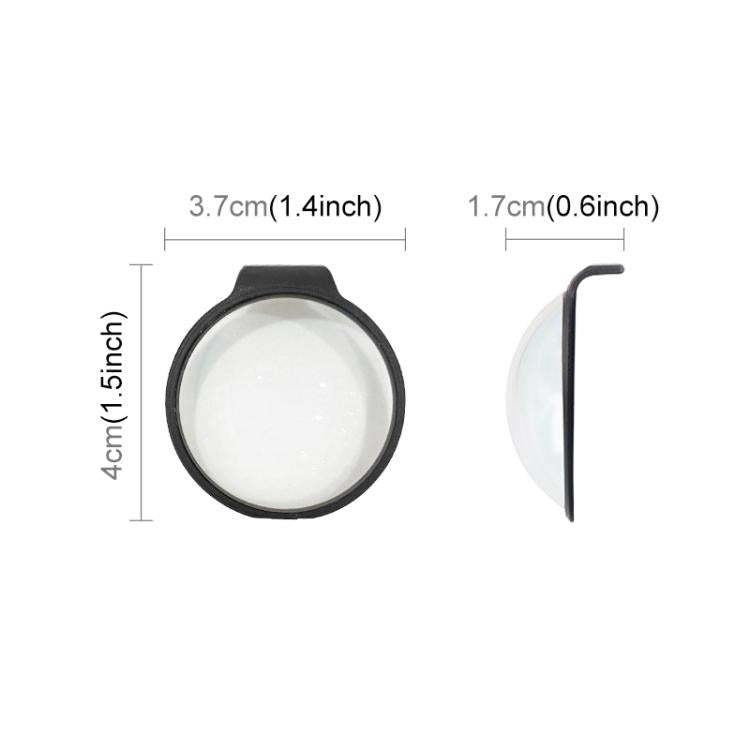 Lente de vidrio Protector de templado óptico PULUZ para DJI Osmo 360 (negro) — imagen 3