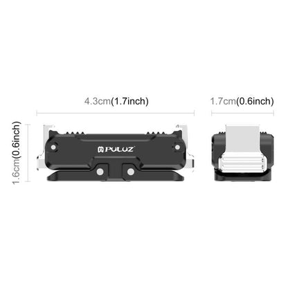 Soporte de base de liberación rápida de metal magnético PULUZ (negro) — imagen 3