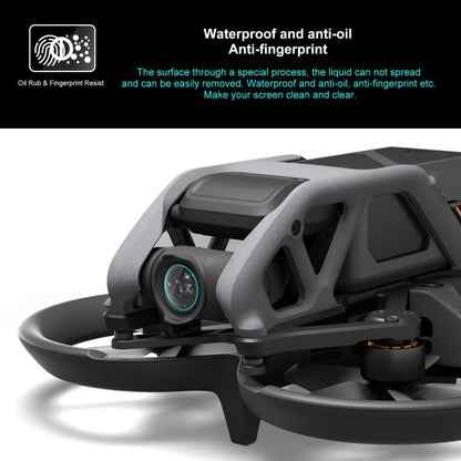 Película de lente de vidrio 2pcs PULUZ templado Dron para DJI Avata (transparente) — imagen 4