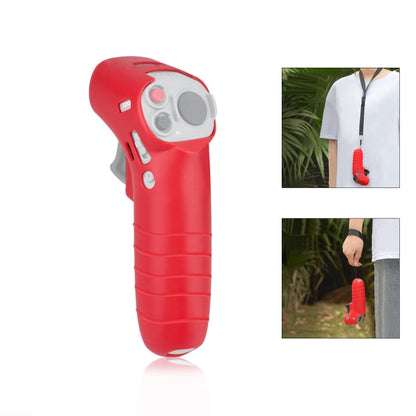 Funda RC Motion 2 / / FPV Rocker PULUZ protectora de silicona con correa para el cuello para DJI Avata (Rojo)