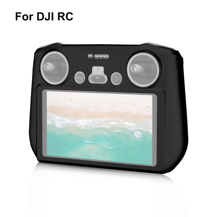 Funda RC con pantalla PULUZ protectora de silicona para DJI Mini 3 Pro (Negro)