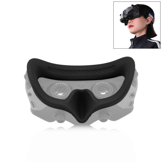 Funda Goggles 2 PULUZ Flying Eye Mask protectora de silicona para DJI Avata (Negro)