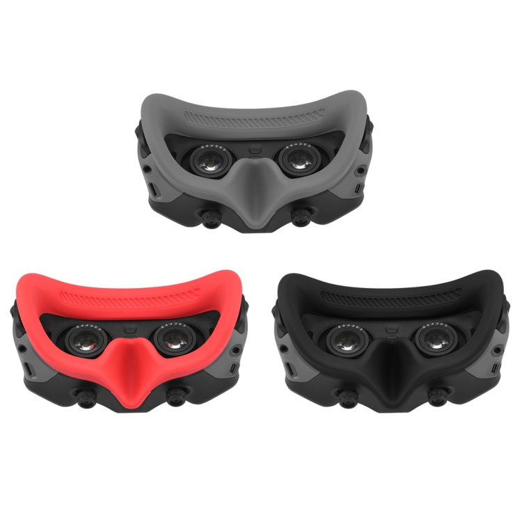 Funda Goggles 2 PULUZ Flying Eye Mask protectora de silicona para DJI Avata (Rojo) — imagen 9