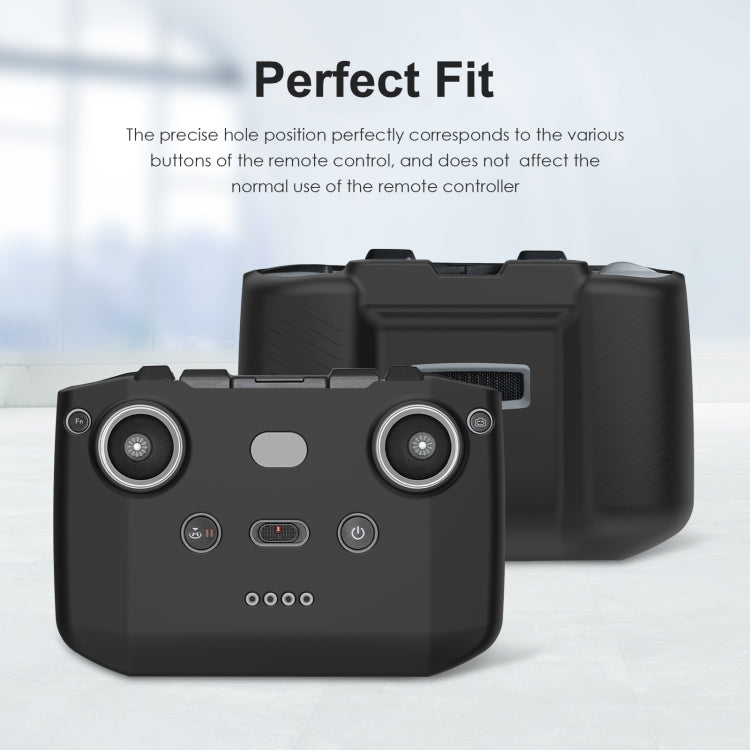 Funda de silicona PULUZ a prueba de golpes y antiarañazos para DJI Mavic 3 / Mini 3 / Mini 2 y más (negro) para DJI DJI Mavi…