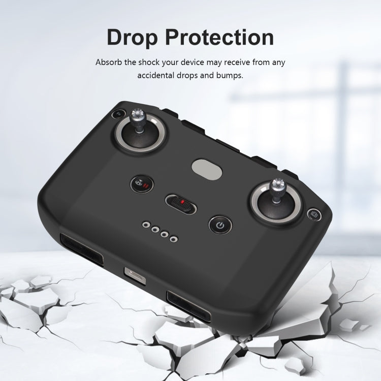Funda de silicona PULUZ a prueba de golpes y antiarañazos para DJI Mavic 3 / Mini 3 / Mini 2 y más (negro) para DJI DJI Mavi…