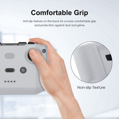 Funda de silicona PULUZ antiarañazos a prueba de golpes para DJI Mavic 3 / Mini 3 / Mini 2 y más (Gris) para DJI DJI Mavic 3…
