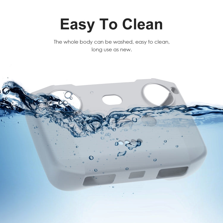 Funda de silicona PULUZ antiarañazos a prueba de golpes para DJI Mavic 3 / Mini 3 / Mini 2 y más (Gris) para DJI DJI Mavic 3…