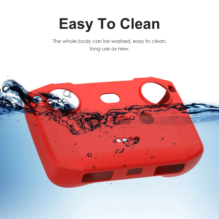 Funda de silicona PULUZ antiarañazos a prueba de golpes para DJI Mavic 3 / Mini 3 / Mini 2 y más (Rojo) para DJI DJI Mavic 3…