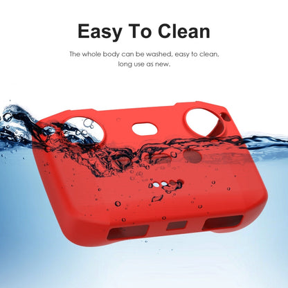 Funda de silicona PULUZ antiarañazos a prueba de golpes para DJI Mavic 3 / Mini 3 / Mini 2 y más (Rojo) para DJI DJI Mavic 3…