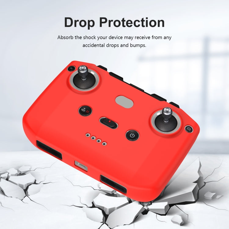 Funda de silicona PULUZ antiarañazos a prueba de golpes para DJI Mavic 3 / Mini 3 / Mini 2 y más (Rojo) para DJI DJI Mavic 3…