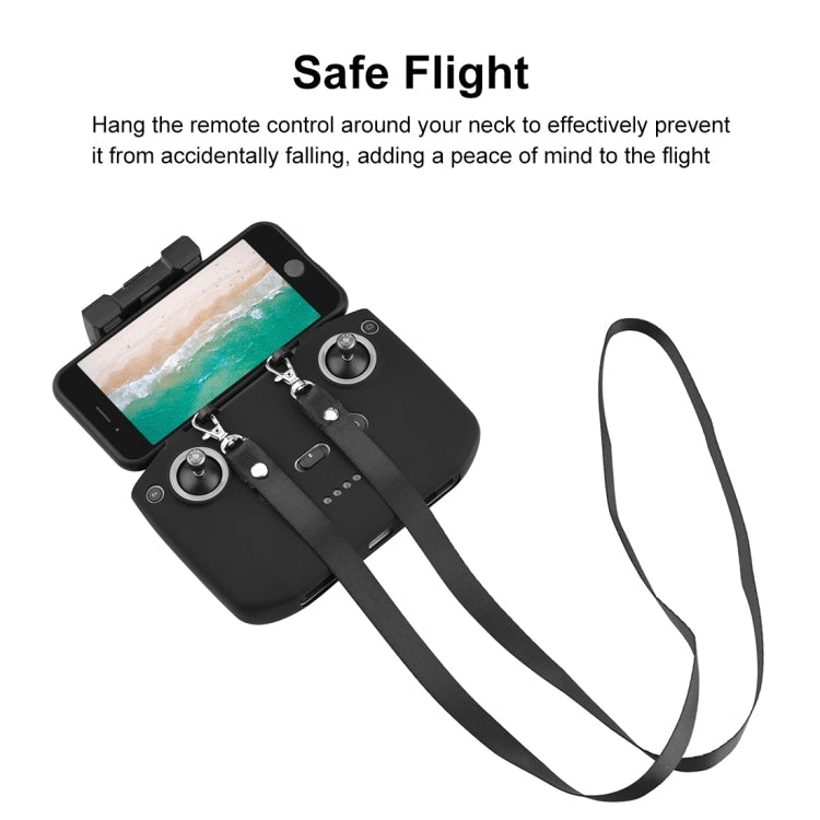 Funda de silicona PULUZ a prueba de golpes y antiarañazos con correa para el cuello para DJI Mavic 3 / Mini 3 / Mini 2 y más…