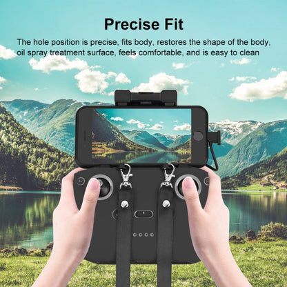 Funda de silicona PULUZ a prueba de golpes y antiarañazos con correa para el cuello para DJI Mavic 3 / Mini 3 / Mini 2 y más…